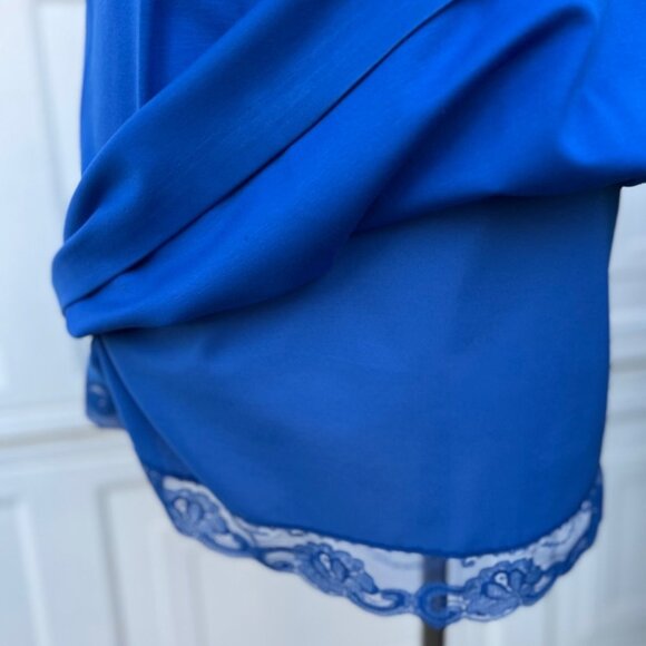 Trina Turk Royal Blue Dress Size 0 - Picture 6 of 11